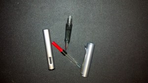 Lamy in pieces showing converter. 