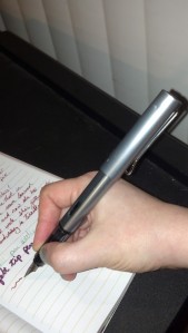Personally I think it is way too heavy and long to use the pen with the cap on it.