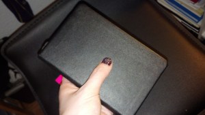 Pen and Ink Notebook in my hand.