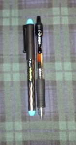 It is pretty much comparable in size to any standard disposable pen. 