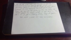 It writes so small I ran out of things to write before I half-filled the paper.